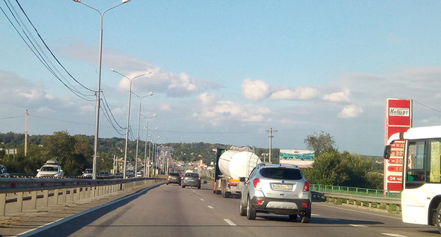 Трасса  М-4 "Дон". Фото Нины Тумановой для "Кавказского узла"