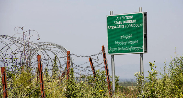 Граница Южной Осетии и Грузии. Фото: Sputnik / Наталья Айриян

