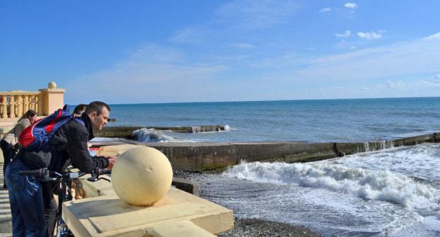 Пляж. Сочи. Фото Светланы Кравченко для "Кавказского узла"