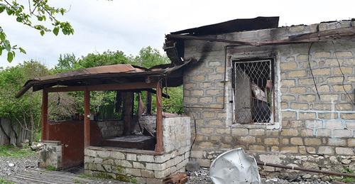Разрушенные дома Агдамского района. Фото © Sputnik / Murad Orujov

