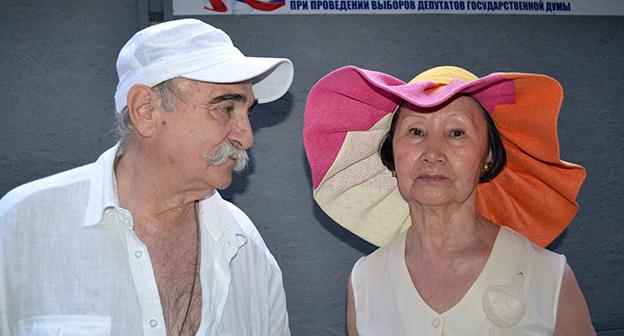 Супруги Дончи-оол. Фото Светланы Кравченко