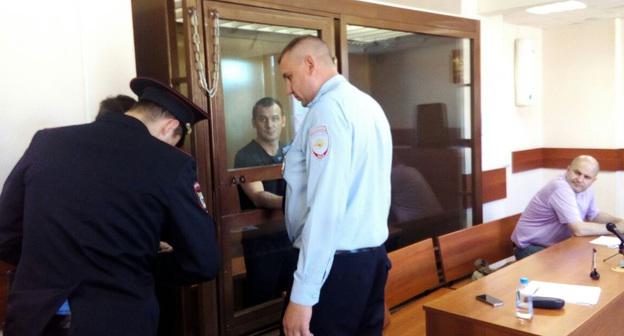 Игорь Нагавкин в зале суда. 16 августа 2017 г. Фото Веры Жердевой для "Кавказского узла"