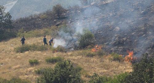 Пожар  в Хосровском лесу Армении © Sputnik/ Karen Yepremyan
https://ru.armeniasputnik.am/incidents/20170816/8279305/pozhar-v-artavane-potushen-v-hosrove-pochti-potushen.html