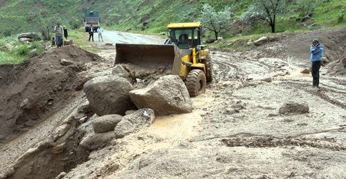 Сход селя в Кабардино-Балкарии. Фото http://vestikavkaza.ru