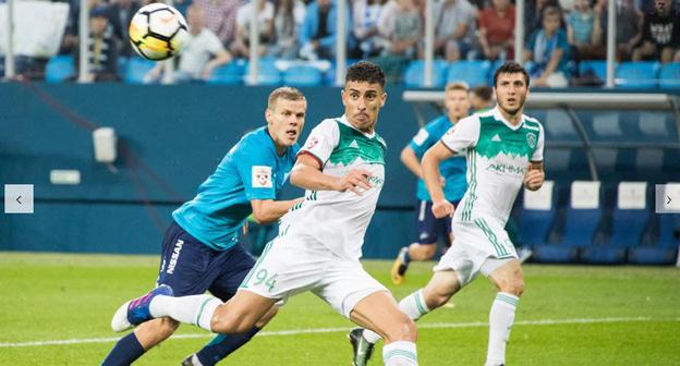 Матча между "Ахматом" и "Зенитом". 13 августа 2017 г. Фото http://fc-zenit.ru/photo/43516/