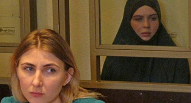 Татьяна Карпенко и её адвокат. Фото Константина Волгина для "Кавказского узла".      