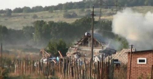 Спецоперация в Малгобекском районе Ингушетии. 23 августа 2017 г. Фото http://nac.gov.ru/