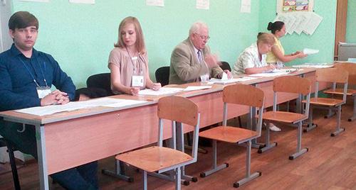 Избирательный участок  в Волгоградской области. Фото Татьяны Филимоновой для "Кавказского узла"