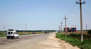 Дорога возле села Чернобаевка Херсонской области. Фото: Елвіс https://ru.wikipedia.org