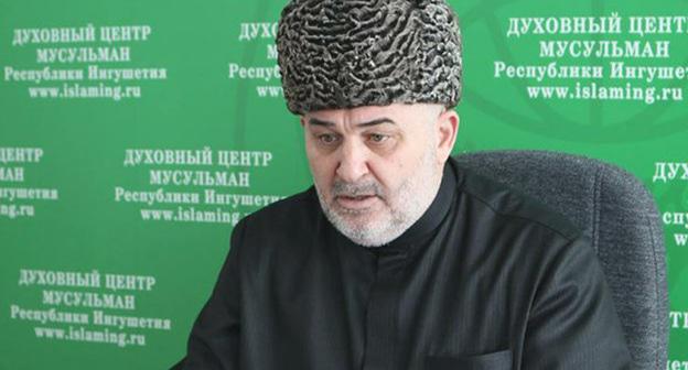 Муфтий Республики Ингушетия Иса Хамхоев. Фото http://islamdag.ru/node/42198