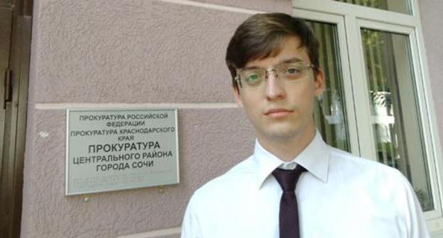 Константин Зыков. Фото Светланы Кравченко для "Кавказского узла".