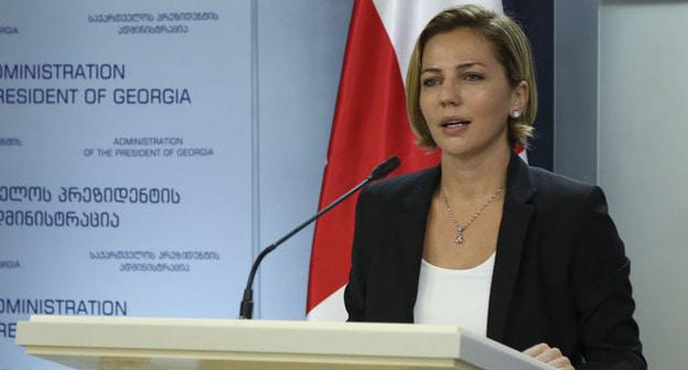 Ана Долидзе. Фото Галины Готуа для "Кавказского узла"