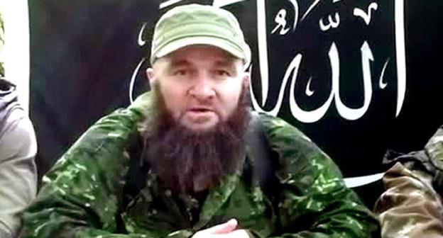 Доку Умаров. Кадр из видео пользователя NTDRussian https://www.youtube.com/watch?v=VPF3GfNCeKQ
