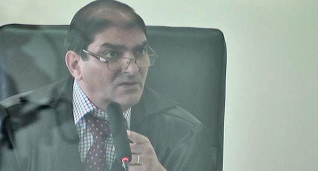 Cудья Артуш Габриелян. Фото: RFE/RL