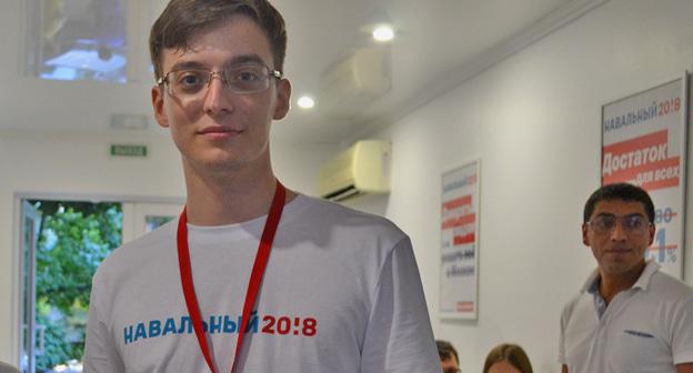 Константин Зыков. Фото Светланы Кравченко для "Кавказского узла"