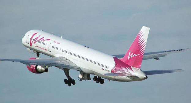 Самолет авиакомпании "ВИМ-Авиа". Фото: RFE/RL