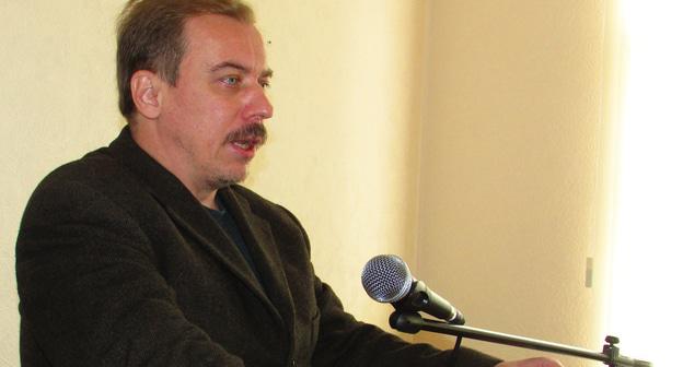 Выступление Дмитрия Бокова на заседании Волгоградского областного суда. Фото Вячеслава Ященко для "Кавказского узла"