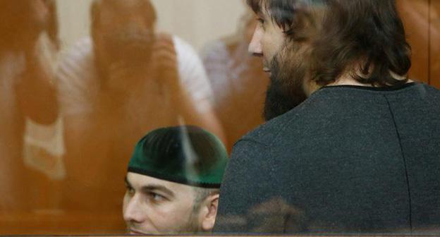 Заур Дадаев (справа) и Шадид Губашев. Фото: REUTERS/Sergei Karpukhin