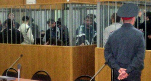 В зале Верховного суда КБР во время слушания по делу нападения на Нальчик. 2009 г. Фото Людмилы Маратовой для "Кавказского узла"