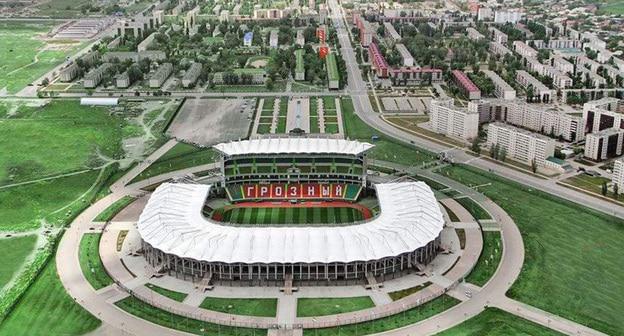 Стадион "Ахмат -
 Арена". Грозный. Фото https://chechnyatoday.com/content/view/301339