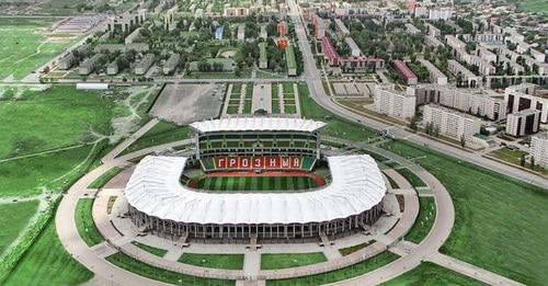 Стадион "Ахмат -
 Арена". Грозный. Фото https://chechnyatoday.com/content/view/301339