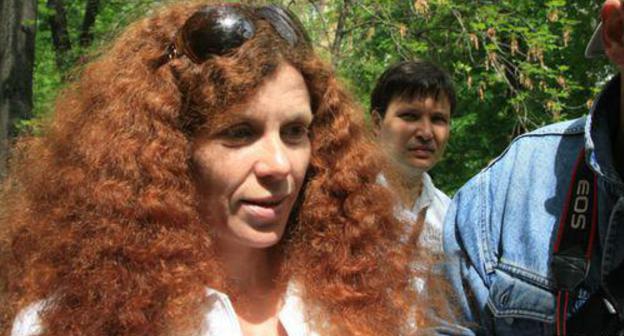 Юлия Латынина. Фото Михаил Соколов RFE/RL