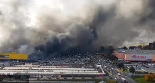 Пожар в ТЦ "Синдика" в Москве. Фото: стоп-кадр видео https://www.youtube.com/watch?time_continue=2&v=6HWNAceEIng
