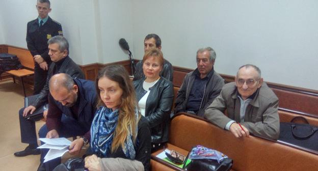 Гуковские шахтеры в Ростовском областном суде. Фото Константина Волгина для "Кавказского узла"