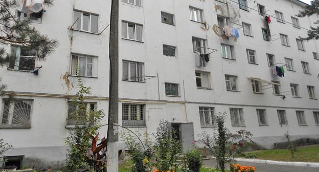 Общежитие №6 Кабардино-Балкарского государственного университета. Фото Людмилы Маратовой для "Кавказского узла"