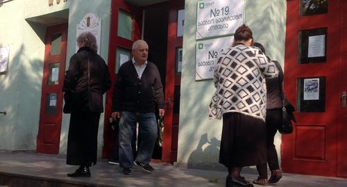 Избирательный участок в Грузии. Фото Галины Готуа для "Кавказского узла"
