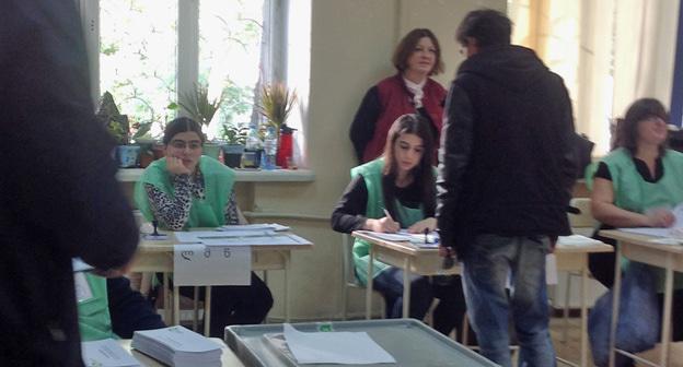 Избирательный участок в Грузии. Фото Галины Готуа для "Кавказского узла"