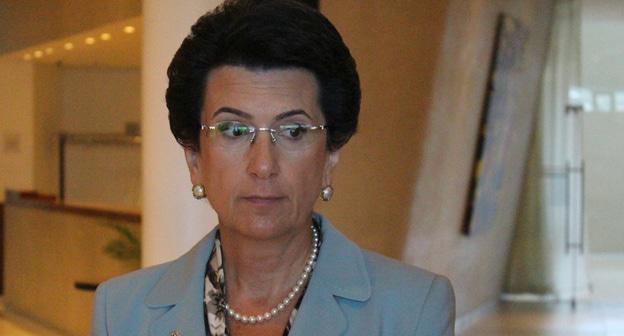 Нино Бурджанадзе. Фото Инны Кукуджановой для "Кавказского узла"