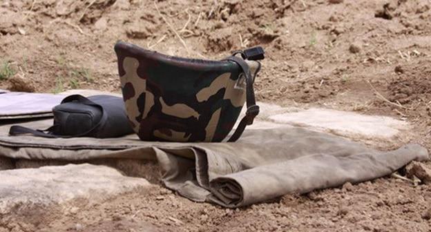 На линии соприкосновения в Нагорном Карабахе. Фото https://ru.sputnik.az/