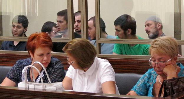 Заседание по делу "Орджоникидзевского джамаата" Фото Константина Волгина для "Кавказского узла"