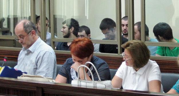 Заседание по делу "Орджоникидзевского джамаата"  Фото Константина Волгина для "Кавказского узла"