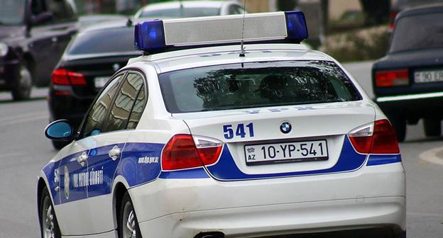 Полицейская машина. Баку. Фото https://ru.sputnik.az