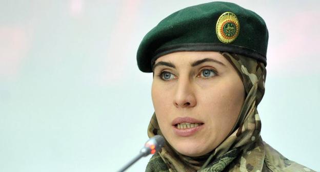 Амина Окуева. Фото: RFE/RL