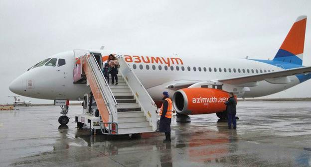 Самолет авиакомпании "Азимут". Фото https://azimuth.aero/