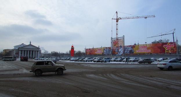 Площадь Павших борцов в Волгограде. Фото Вячеслава Ященко для "Кавказского узла"