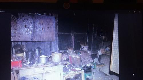На месте пожара в новороссийском общежитии. Фото пресс-службы СУ СК РФ по Краснодарскому краю