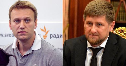 Image result for Кадыров и Навальный фото