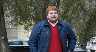 Алексей Волков. Фото Татьяны Филимоновой для "Кавказского узла"