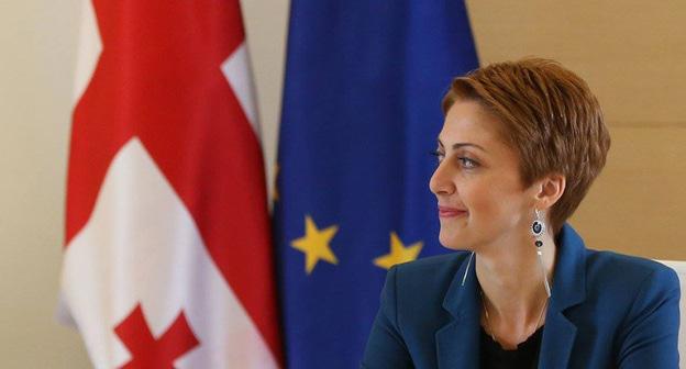 Помощник премьер-министра Грузии по вопросам защиты прав человека и гендерному равенству Софо Джапаридзе. Фото: Пресс-служба Грузии http://gov.ge