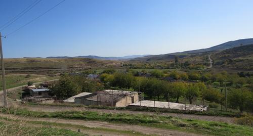  Село  Варанда Мартунинского района Нагорного Карабаха.   Фото Алвард Григорян для "Кавказского узла"