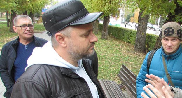 Анатолий Болтыхов (слева). Фото Вячеслава Ященко для "Кавказского узла"