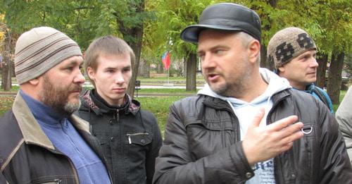 Анатолий Болтыхов (справа). Фото Вячеслава Ященко для "Кавказского узла"