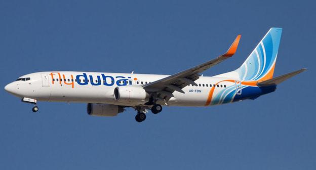 Самолет авиакомпании Flydubai. Фото пользователя Ole Simon https://ru.wikipedia.org