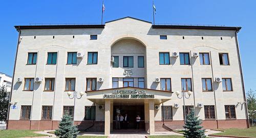 Здание Верховного суда Ингушетии. Фото http://vs.ing.sudrf.ru/