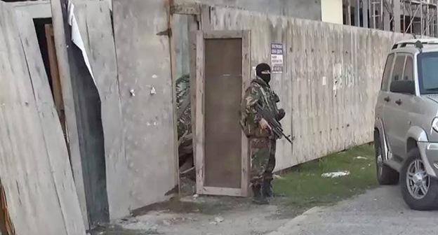 Сотрудник силовых структур. Фото: пресс-служба Национального антитеррористического комитета http://nac.gov.ru