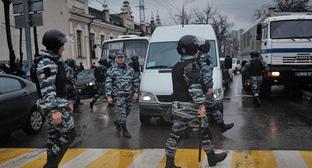 Бойцы Росгвардии. Фото: Николай Хижняк / Югополис
